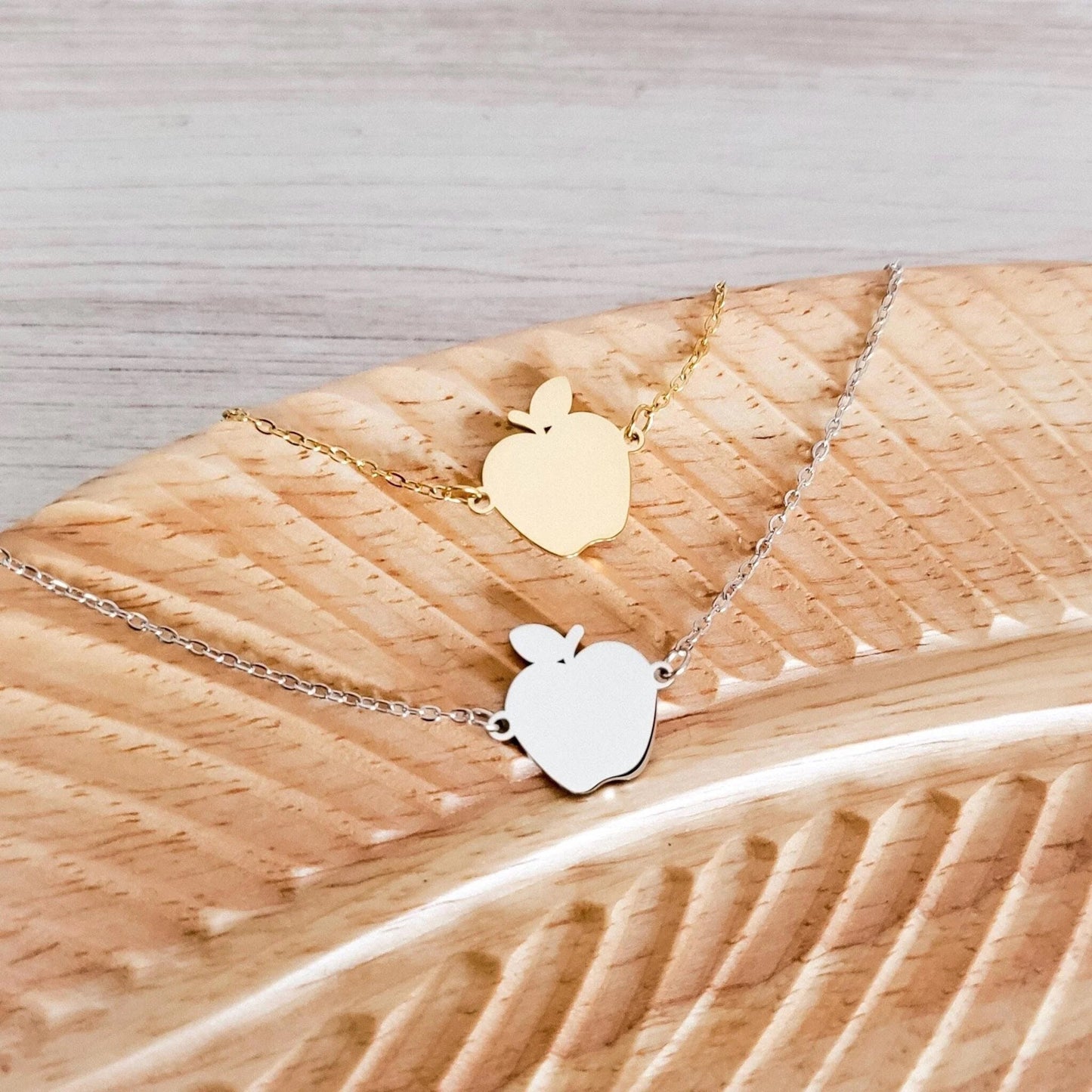 Apple necklace