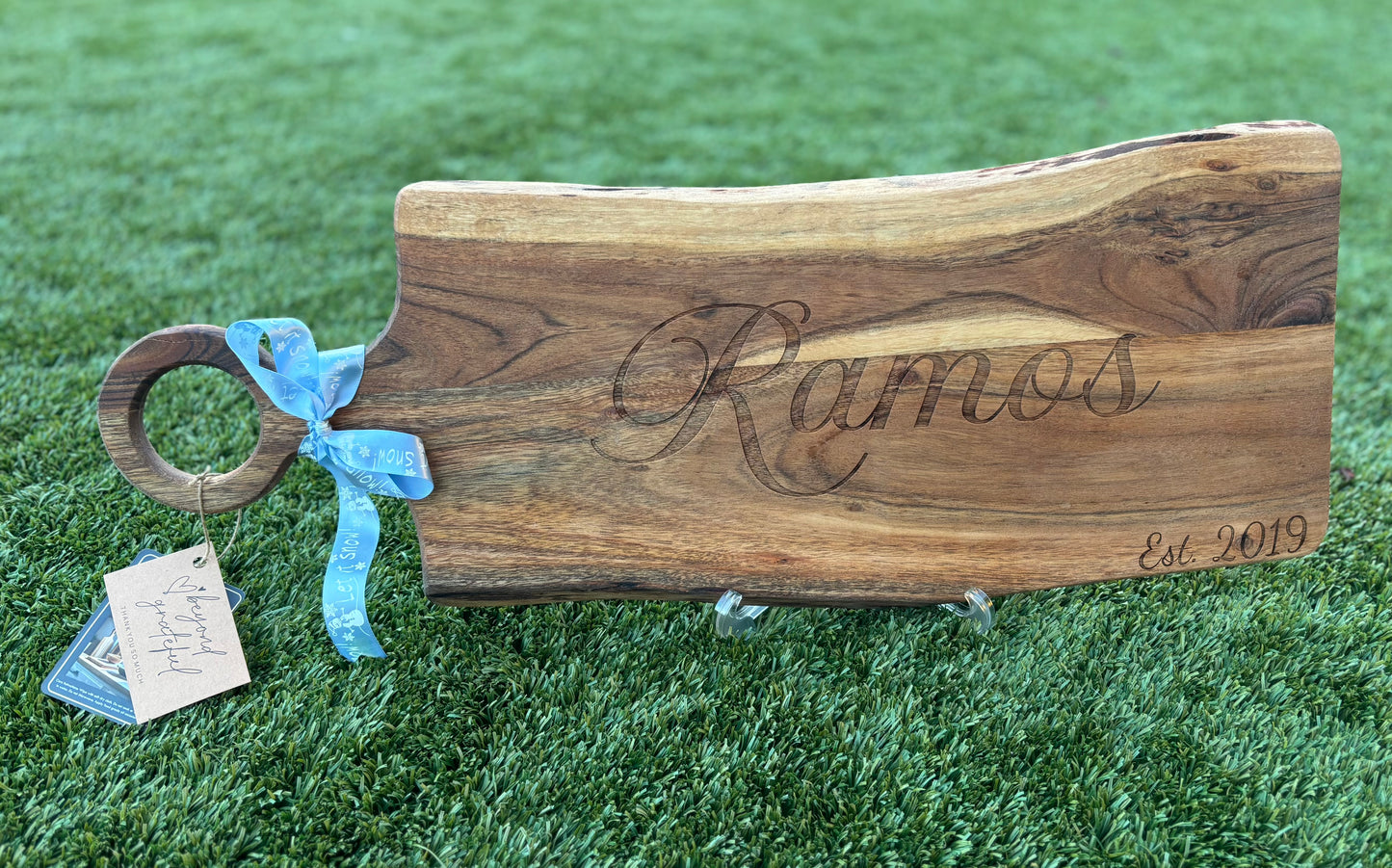 LARGE custom serving board