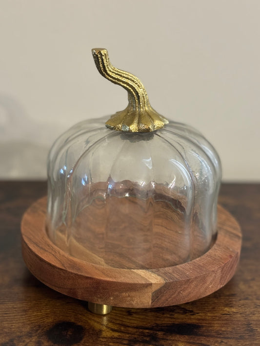 Glass pumpkin
