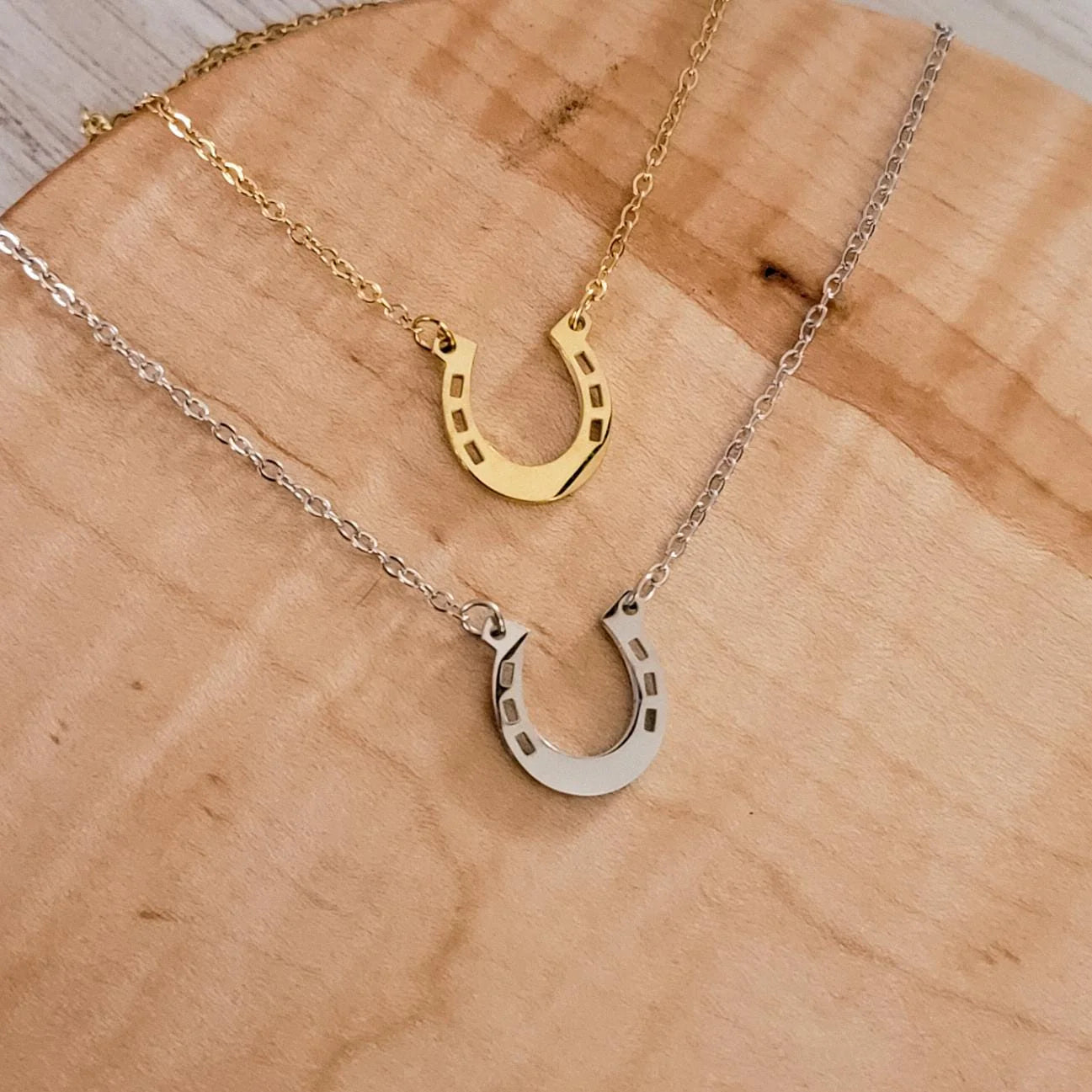 Horseshoe necklace