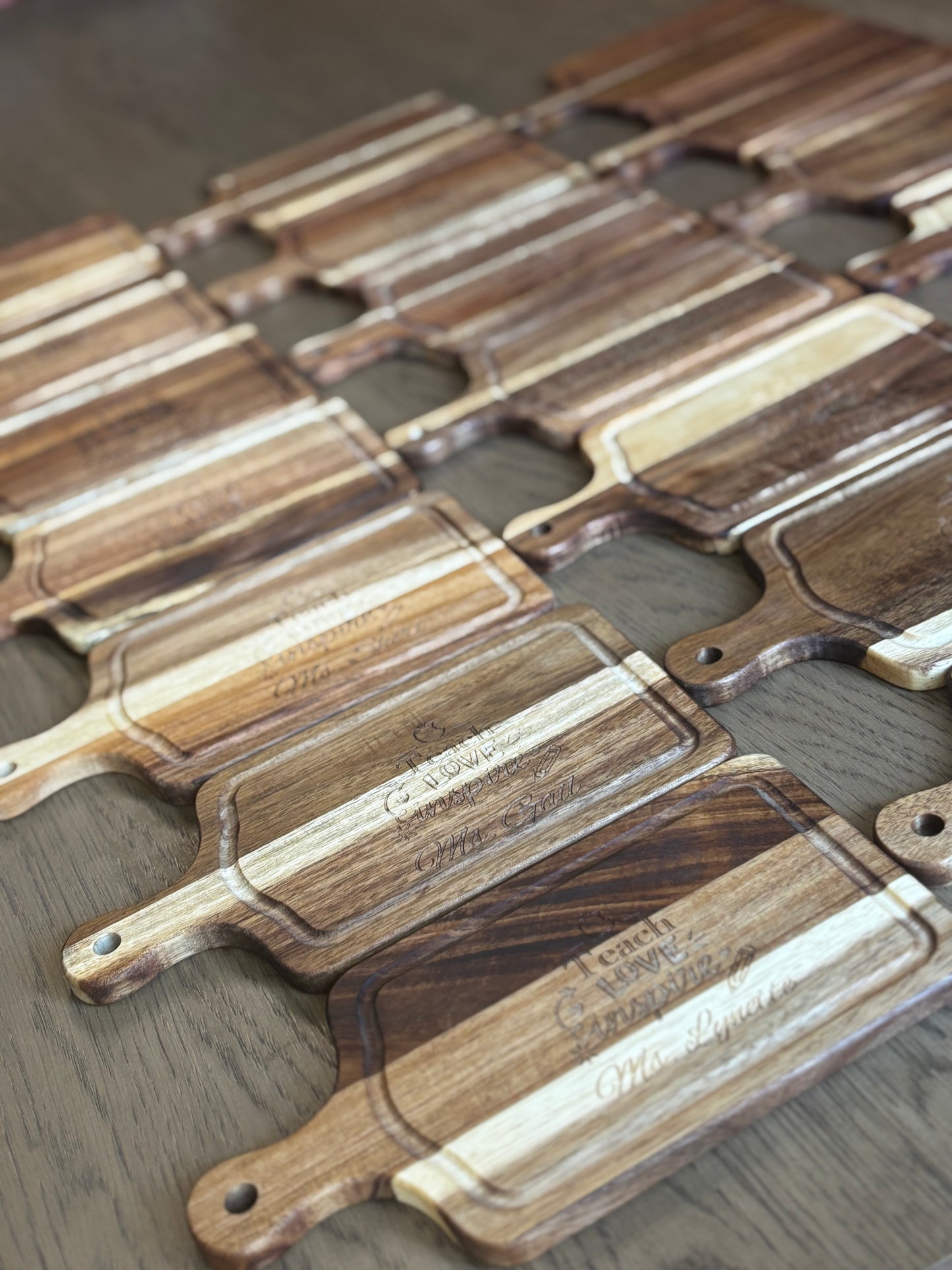 Custom mini serving boards