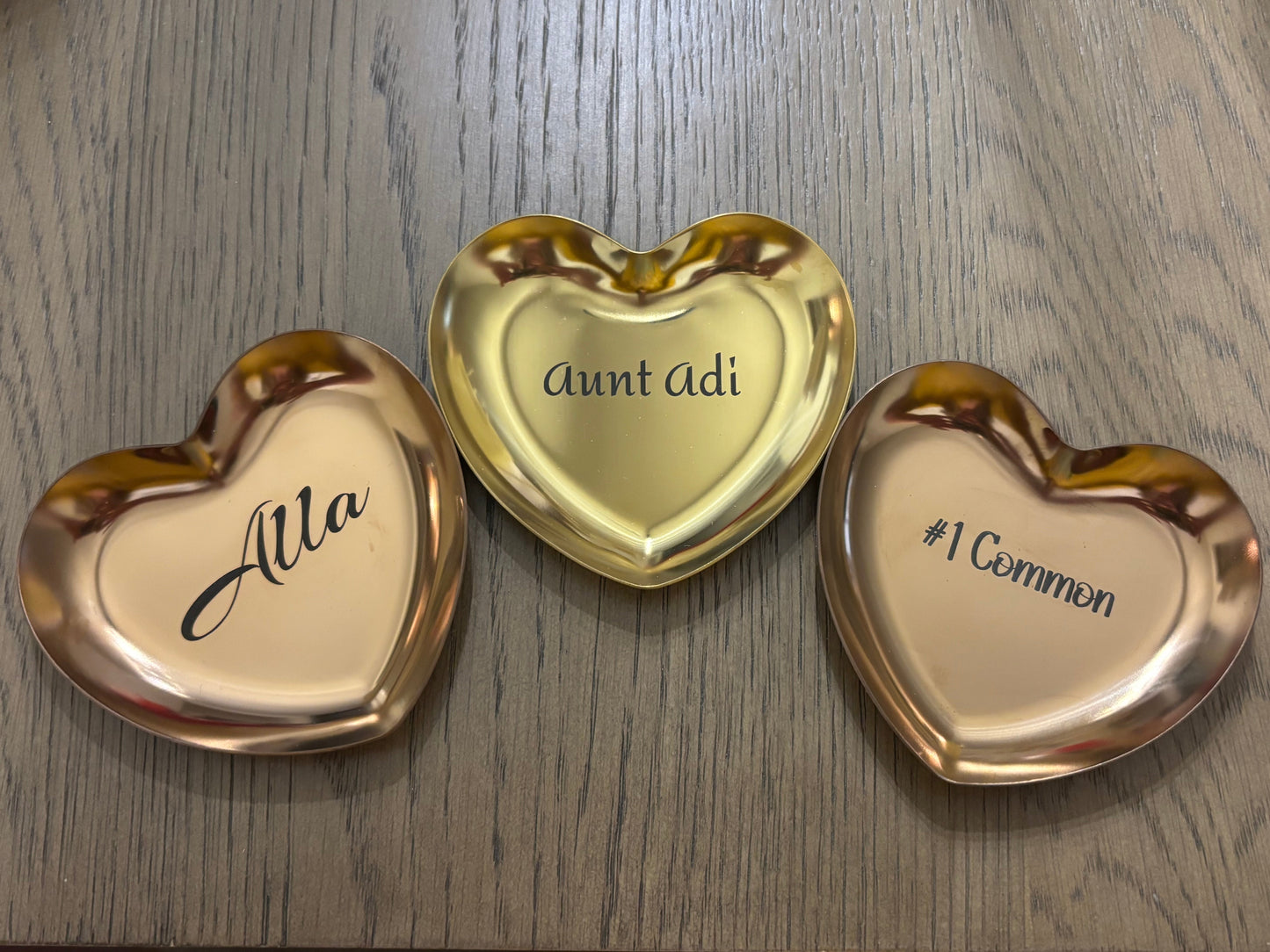 Small Metal Heart Dish