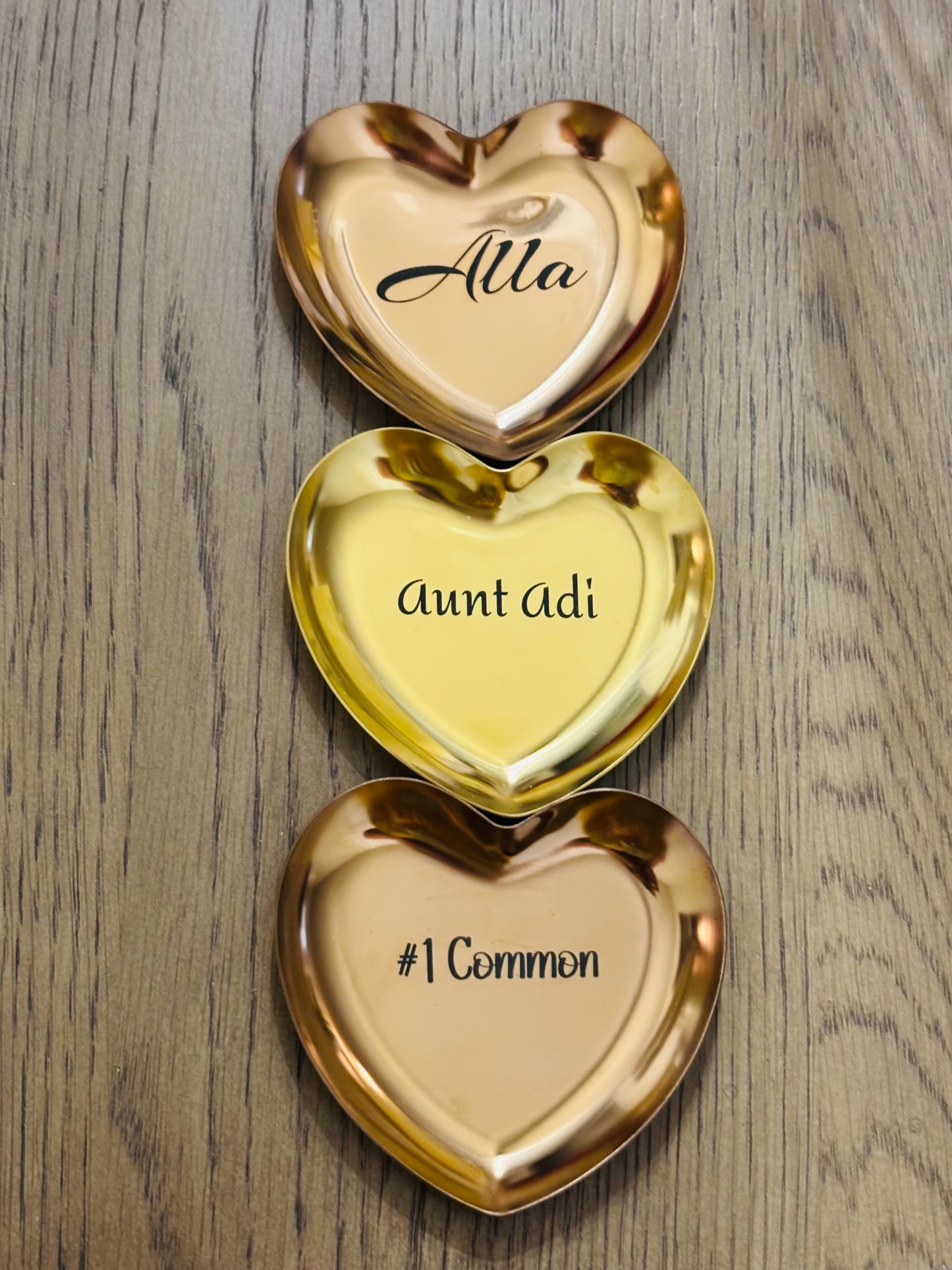 Small Metal Heart Dish