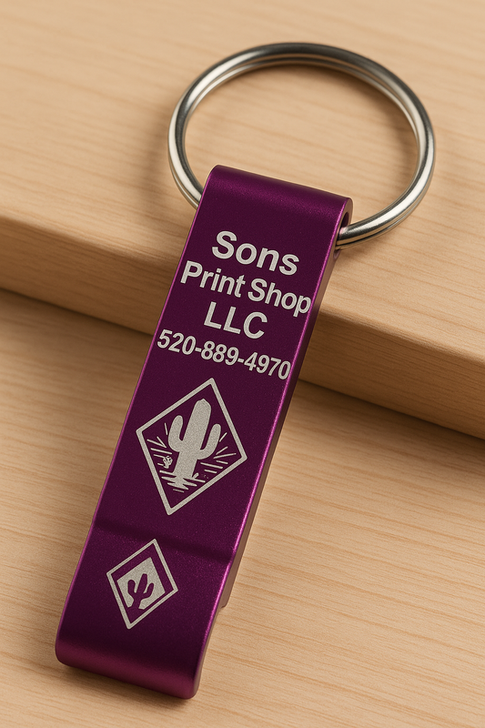 Personalized bottle openers